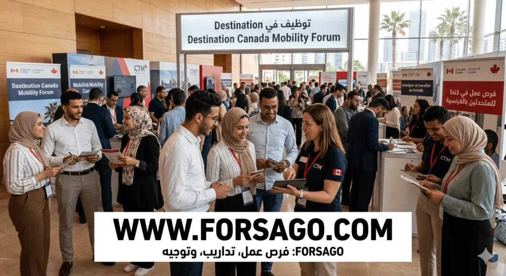 Destination Canada Mobility Forum 2026 طريقة التسجيل وفرص العمل