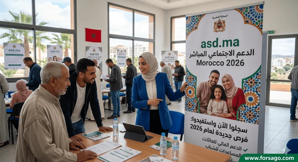 asd.ma الدعم الاجتماعي المباشر المغرب 2026