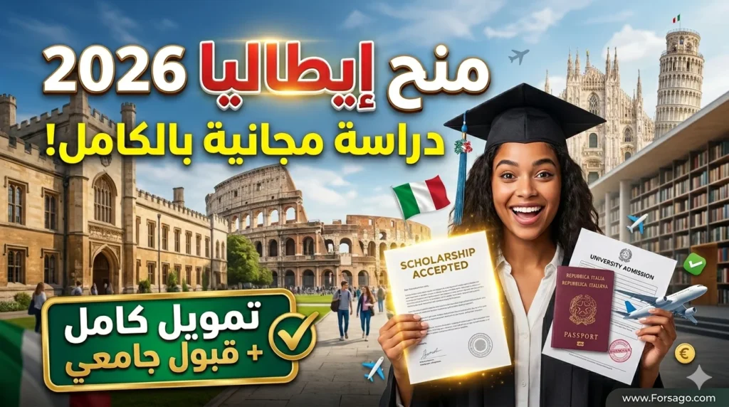 دليل المنح الدراسية المجانية في الجامعات الإيطالية 2026