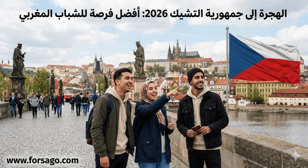 هجرة التشيك الحل الأمثل للشباب المغربي 2026