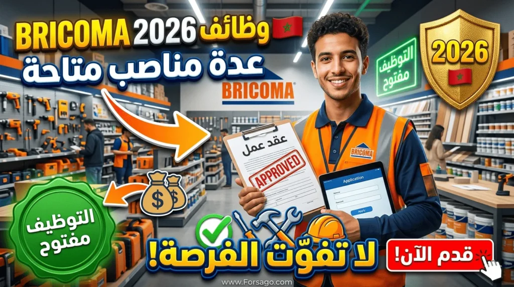 وظائف BRICOMA 2026 شروط الترشيح وكيفية إرسال السيرة الذاتية