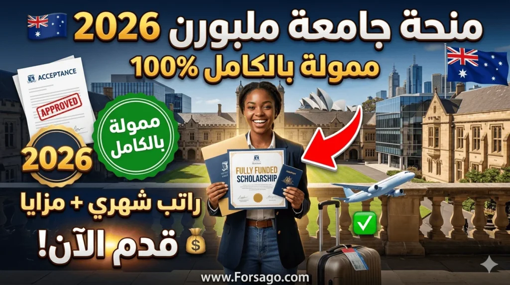 ادرس في أستراليا مجاناً! دليلك الشامل لمنحة جامعة ملبورن 2026