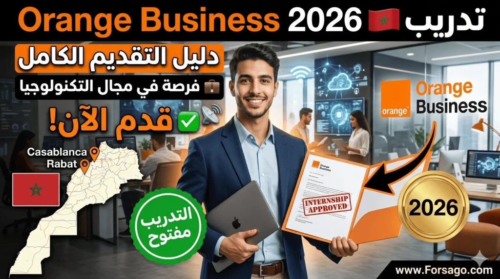 فرص تدريب جديدة للطلبة والخريجين بشركة أورانج بيزنس المغرب 2026