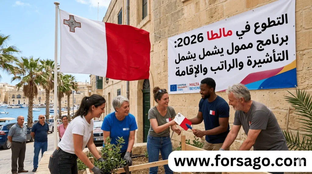 طريقك للهجرة القانونية عبر التطوع برنامج مالطا 2026 للمغاربة