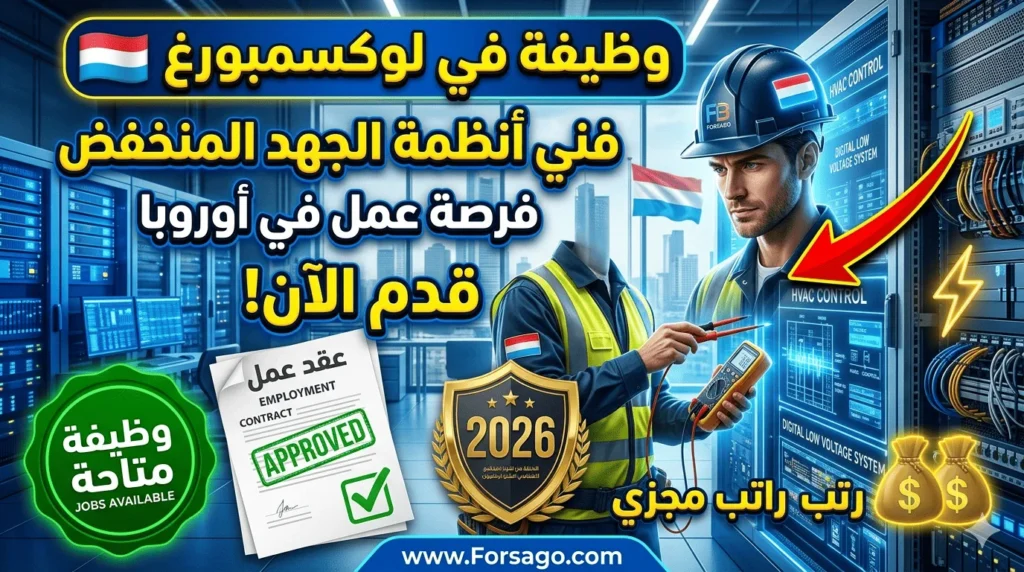 فني أنظمة التيار الخفيف والجهد المنخفض | لوكسمبورغ