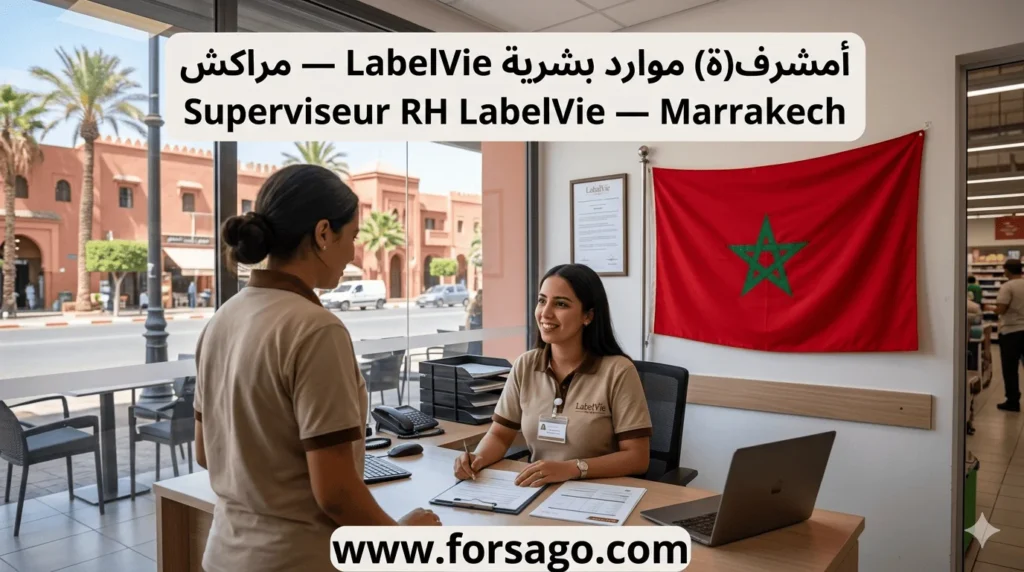 LabelVie مراكش تفتح باب التوظيف لمنصب مشرف(ة) 2026