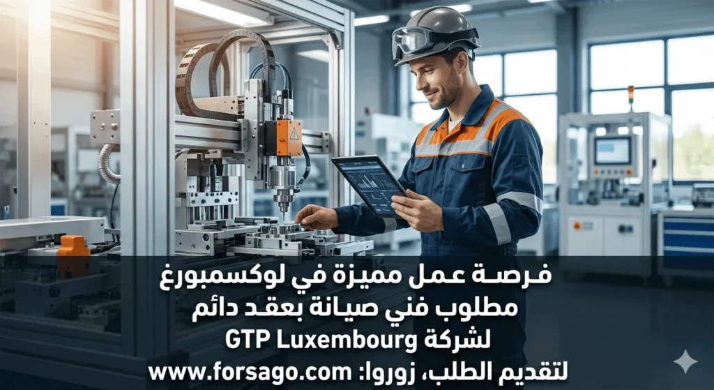 وظيفة فني صيانة في لوكسمبورغ – عقد دائم
