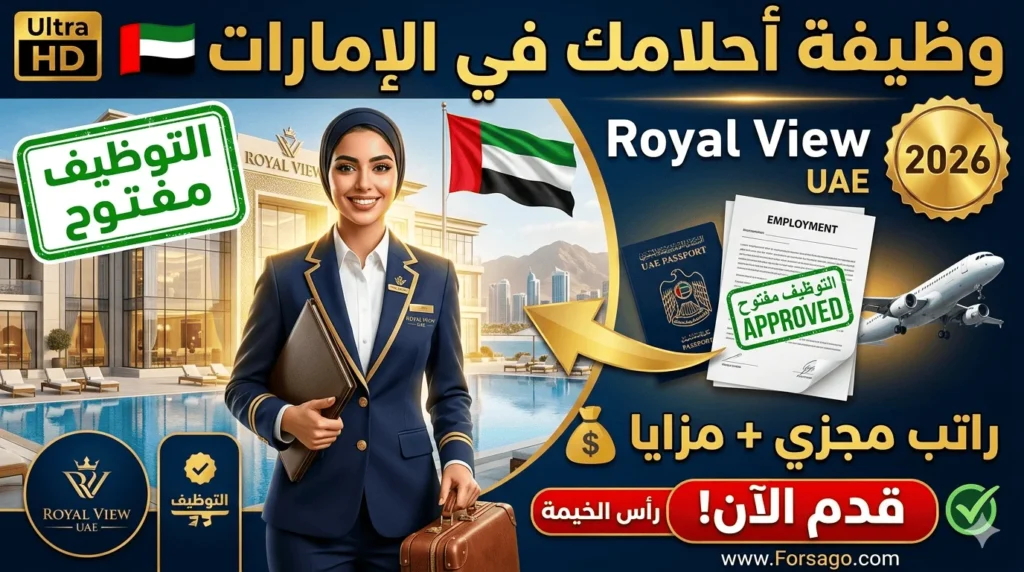وظيفة أحلامك في Royal View UAE رأس الخيمة 2026