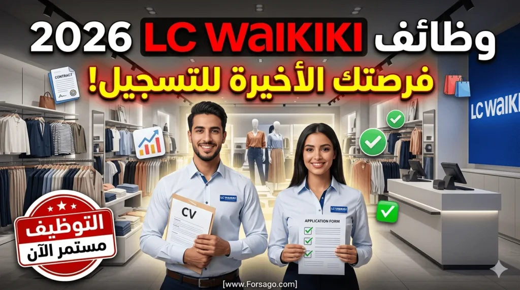 وظائف LC Waikiki للتجزئة: فرصتك الأخيرة للتسجيل 2026
