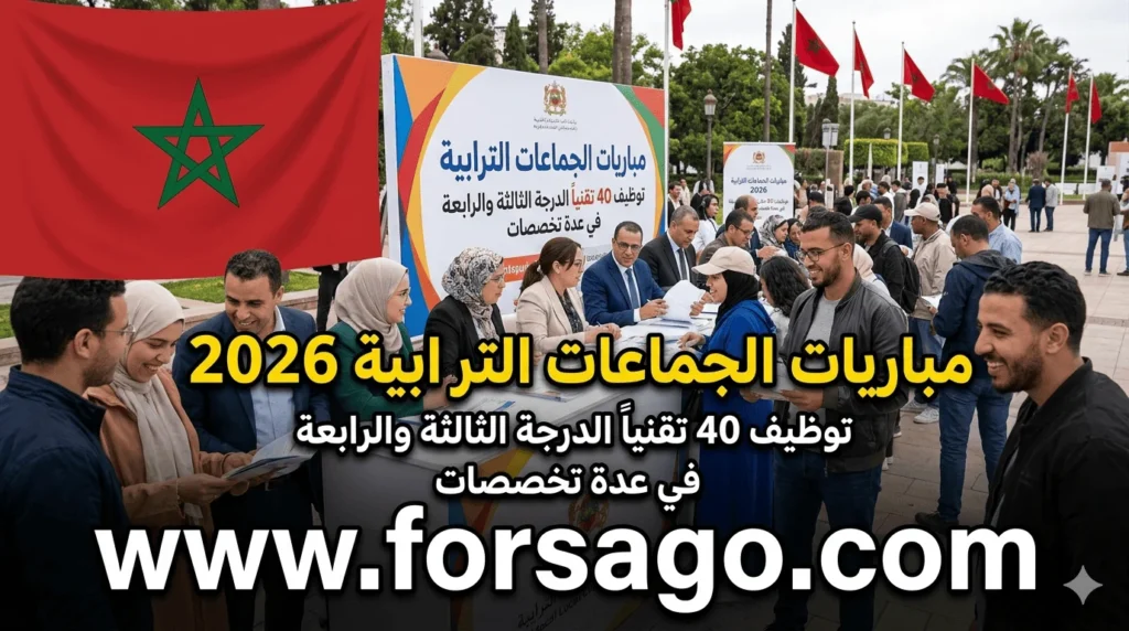 مباريات الجماعات الترابية 2026 توظيف واسع للتقنيين