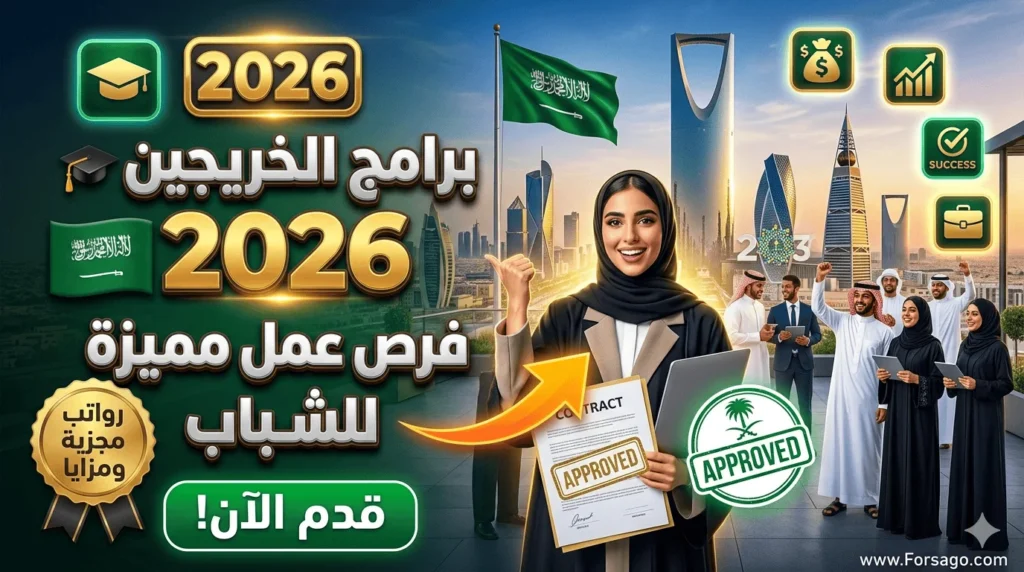 برنامج تطوير الخريجين 2026: فرص عمل مميزة للشباب بالسعودية