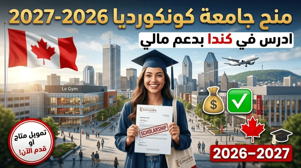 منح جامعة كونكورديا 2026-2027 في كندا
