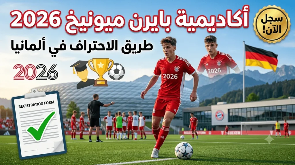 أكاديمية بايرن ميونيخ العالمية 2026 | طريق الاحتراف في ألمانيا