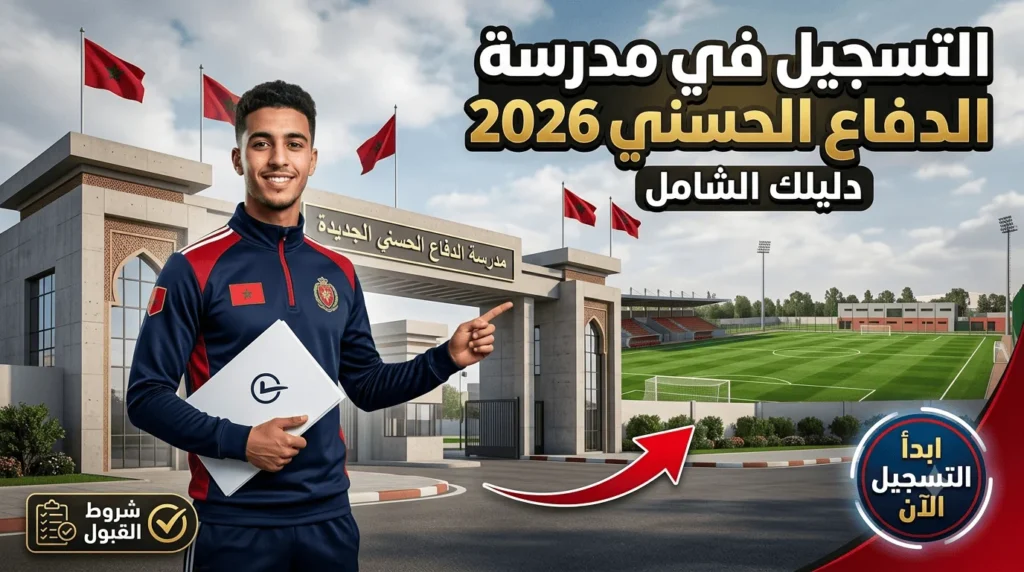 التسجيل في مدرسة الدفاع الحسني الجديدي 2026 | دليلك الشامل